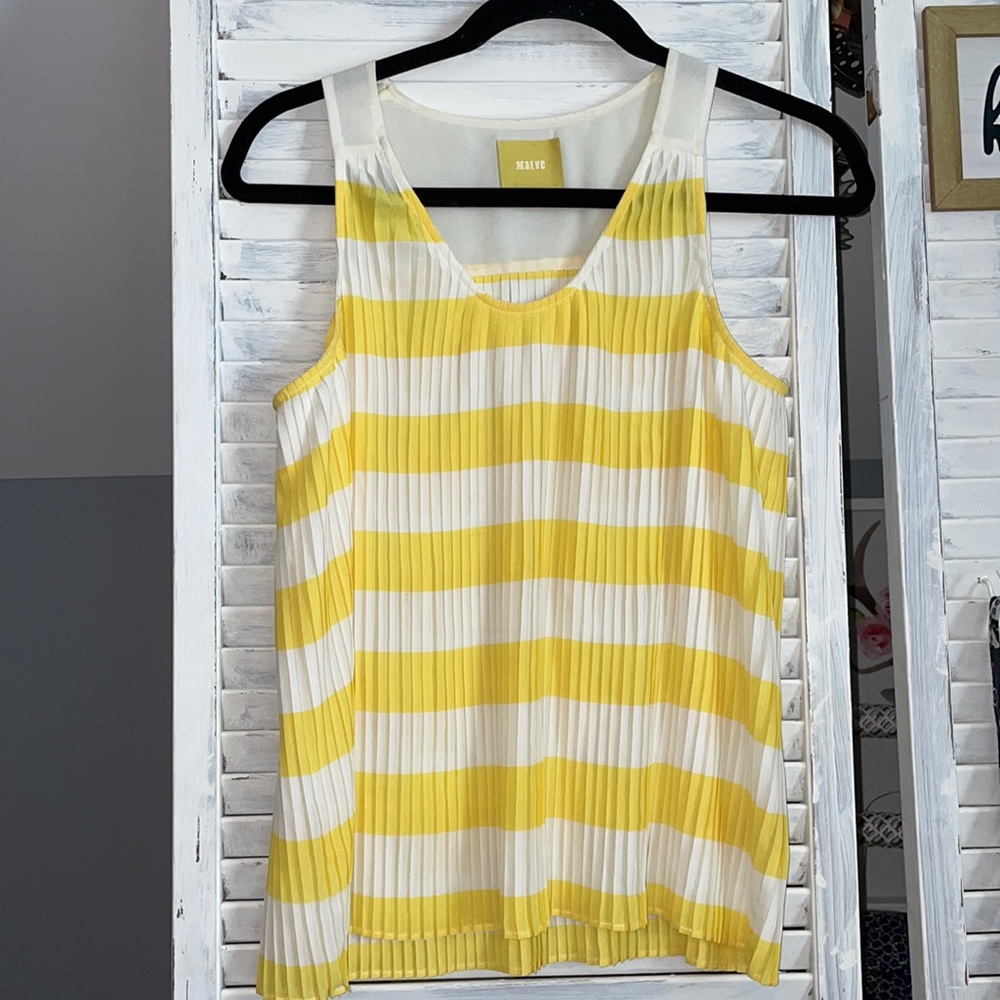 Mauve pleated tank